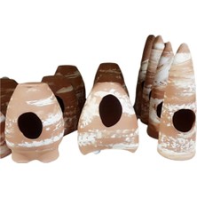 Birevcil 5 Adet Büyük Boy Doğal Küp, 15-20 cm Akvaryum Dekoru