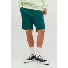 Jack & Jones Erkek Sweat Penye Günlük Şort- 12228647