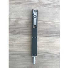 Köse Alüminyum Alüminyum Aldoks Merpo Sürgü Antrasit (Savio) Uzunluğu 21,5 cm Genişlik 2,2 cm Kalınlık 1 cm