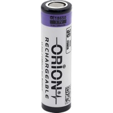 Orion 18650 3.7V 3500MAH 3c Şarj Edilebilir Li-Ion Pil