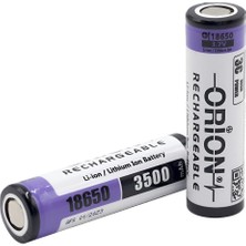 Orion 18650 3.7V 3500MAH 3c Şarj Edilebilir Li-Ion Pil