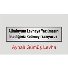 Yüksel 34 Ofis Kapısı İsimliği Aliminyum Levha Kişiye Özel Uyarlanabilir Kelime Yazılabilir