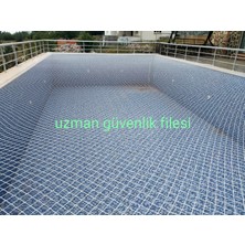 Uzman Güvenlik Filesi Havuz Filesi 5X6M Havuz Kapama Filesi Havuz Güvenlik Filesi