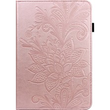 Zsykd Huawei Matepad Için Dantel Çiçek Pu Kılıfı 11 2021 Pembe (Yurt Dışından)