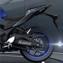 Motiker Akropovıc Yazılı Metalik Gri Arka Maşa Sticker Etiket Modeli