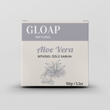 Gloap Natural Aloe Vera Doğal Bitkisel Özlü Katı Sabun -150 gr