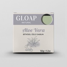 Gloap Natural Aloe Vera Doğal Bitkisel Özlü Katı Sabun -150 gr