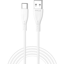 Fit Plus Fitplus Bianca B123 USB - Type-C Şarj Kablosu 2.4A 1mt