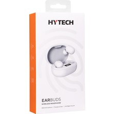 Hytech HY-TWS40 Beyaz Mobil Telefon Uyumlu Bluetooth Tws Mikrofonlu Kulaklık