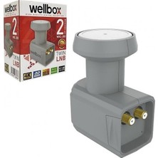 Wellbox Ikili ( 2li ) Lnb Tekli Full Hd 4K UHD Üniversal Lnb