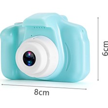 Blue Inter Mini 1080P Çocuklar Için Dijital Fotoğraf Makinesi