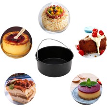 Sweet Ruı Air Fritöz Aksesuarları 7 Inç (18 cm Çap) 6'lı Pişirme Seti (Yurt Dışından)