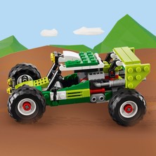 LEGO Creator 3#ü 1 Arada Arazi Cipi 31123 - 7 Yaş ve Üzeri Çocuklar için bir Mini Yükleyici ve ATV (Arazi Aracı) İçeren Oyuncak Yapım Seti (160 Parça)