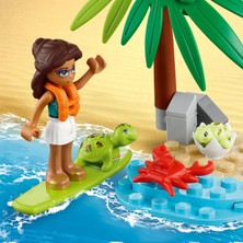 LEGO Friends Kaplumbağa Koruma Aracı 41697 # Çocuklar için İki Oyuncak Kaplumbağa ve Emma Mini Bebek İçeren Yaratıcı Oyuncak Yapım Seti (90 Parça)