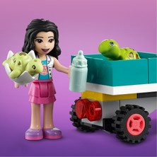 LEGO Friends Kaplumbağa Koruma Aracı 41697 # Çocuklar için İki Oyuncak Kaplumbağa ve Emma Mini Bebek İçeren Yaratıcı Oyuncak Yapım Seti (90 Parça)