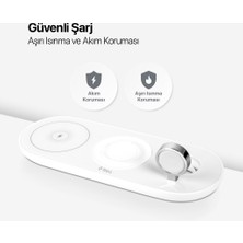 Ttec Smartcharger Air+ Iphone+Apple Watch+Airpods Kablosuz Hızlı Şarj Aleti ve Pd 20W Seyahat Şarj Aleti - 2KS21