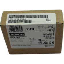 Siemens 6ES7132-6BH01-0BA0, 6ES7132-6BH01-0BA0 Sımatıc ET200SP 16DO 24V DC/0,5A Ürt.garantili