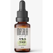 Masala Amla Saç Bakım Yağı 20 Ml. Soğuk Pres (Gooseberry Carrier Oil) Bektaşi Üzümü