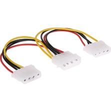 Keepro Molex Power Çoğaltıcı 2 Li Power Çoklayıcı Kasa 4 Pin Power Çoğaltıcı 18 cm Ide Power Çoğaltıcı