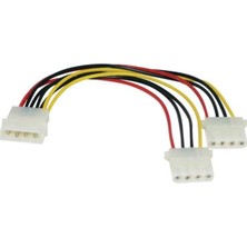 Keepro Molex Power Çoğaltıcı 2 Li Power Çoklayıcı Kasa 4 Pin Power Çoğaltıcı 18 cm Ide Power Çoğaltıcı