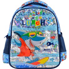 muggle Erkek Çocuk Muggle Cute Shark Anaokulu Çantası MU0051