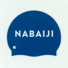 Nabaiji Silikon Yüzücü Bonesi - Logolu / Mavi - 500