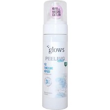 Glows Peeling Yüz Temizleme Köpüğü Kuru ve Hassas Ciltler 200 ml