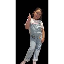 Masal Daisy Kız Çocuk Tshirtli Tulum