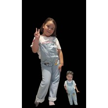 Masal Daisy Kız Çocuk Tshirtli Tulum