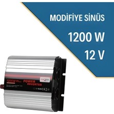 Carspa 1200W Watt Modifiye Sinus Inverter -Invertör CRP1200MSİ