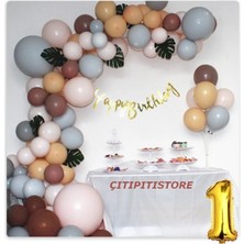 Çıtı Pıtı Store 1 Yaş Lüks Balon Zincir Set