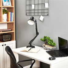 Avec Siyah Masa Lambası AV-811 Metal Malzeme ile Modern Tasarım Özellikli 60 cm Yükseklik