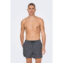 Only & Sons Erkek Onsted Deniz Şortu 22025380 Siyah