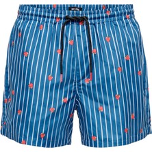 Only & Sons Erkek Onsted Deniz Şortu 22025380 Mavi