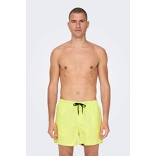 Only & Sons Erkek Onsted Deniz Şortu 22021832 Limon