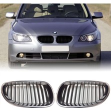 Gkl Ön Panjur Krom Siyah Set Bmw E60 Lci 2004-2009