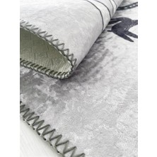 Carpettex Yıkanabilir Kaymaz Taban Çocuk Bebek Odası Oyun Halısı Trafik Temalı Gri Halı