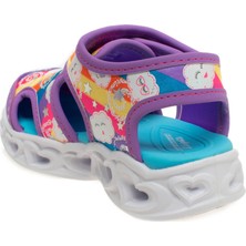 Skechers 302977 N Heart Lights Sandal Cutie Clouds Çocuk Sandalet