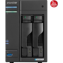 Asustor AS6702T Intel N5105 2 Yuvalı (2X22TB Destegı) 4gb DDR4(16GB Ram Destegı) M.2 X4 Pcıe X1 2.5gbe X2 USB 3.2 X3