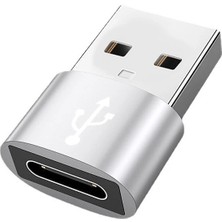 Angel Of Life Type-C To USB Ye Dönüştürücü - Bilgisayar- Şarj Adaptörü - Telefon Uç Dönüştürücü