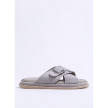 Hush Puppies Gri Kadın Terlik M-3
