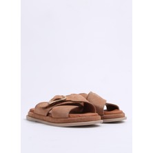 Hush Puppies Taba Kadın Terlik M-3