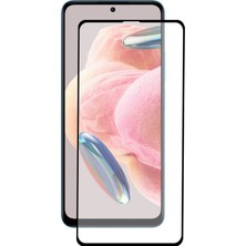 Case World Caseworld Xiaomi Redmi Note 12 Tam Kaplayan Temperli Ekran Koruyucu Cam