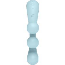 Satisfyer 3 Bölgeye Aynı Anda Etki Edebilen Tri Ball 2 Light Blue Güçlü Titreşimli G-Spot Vibratör+Jel