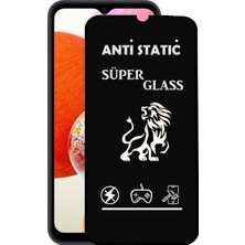 Case World Caseworld Samsung Galaxy A14 Tam Kaplayan Anti Statik Çizilmez Safir Ekran Koruyucu Cam