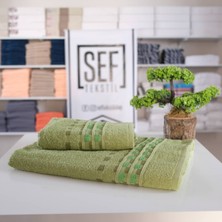 Sef Tekstil Pamuklu Bukleli Banyo Havlu Seti