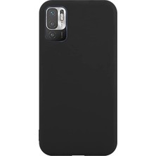 Smcase Xiaomi Redmi Note 10 5g Kılıf Biye Premier Mat Silikon Siyah
