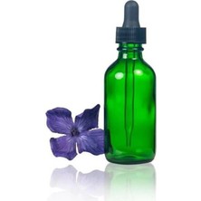 Paradise Cam Damlalıklı Boş Esans Yağ ve Parfümeri Şişesi, Hijyenik Yeşil Şişe 50 ml 5 Adet