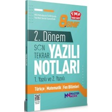 Masterwork 8. Sınıf 2. Dönem 1. ve 2. Yazılı Notları Son Tekrar