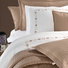Pasıonı - Saten - Elegante - Çift Kişilik Yatak Örtüsü Takımı